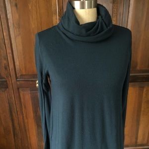 LOFT long sleeve slouchy turtleneck tee